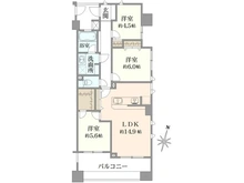 【東京都/大田区大森北】サンクタス大森ヴァッサーハウス 間取り図