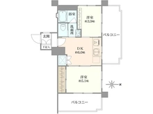 【東京都/大田区東六郷】六郷東豊エステート 間取り図