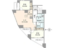 【東京都/大田区大森東】レクセル大森ラウンドアーク 間取り図
