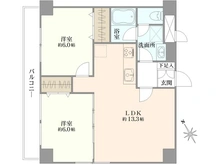 【東京都/大田区大森中】星和大森ハイツ 間取り図