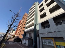 【東京都/大田区蒲田】蒲田グリーンハイツ 外観：右から２棟目