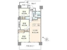 【東京都/大田区大森南】グランイーグルパークサイド大森南 間取り図