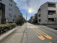 【東京都/大田区仲六郷】グランドメゾン多摩川 前面道路