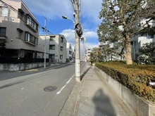 【東京都/大田区仲六郷】グランドメゾン多摩川 前面道路