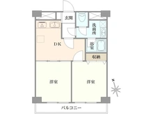 【東京都/大田区大森中】エンゼルハイム梅屋敷第2 間取り図