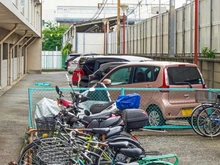 【東京都/大田区羽田】三洋キャッスルハイツ 駐輪場