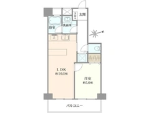 【東京都/大田区羽田】三洋キャッスルハイツ 間取り図