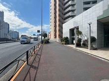 【東京都/大田区矢口】ジェイパーク多摩川リバージュ 前面道路