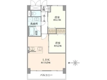【東京都/大田区西蒲田】ライオンズマンション西蒲田 間取り図