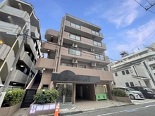 【東京都/大田区多摩川】マイキャッスル多摩川II 外観：大規模修繕中
