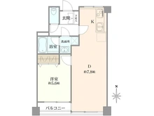 【東京都/大田区北千束】マンション千束苑 間取り図