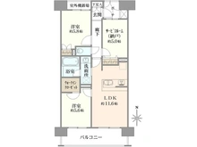 【東京都/大田区蒲田本町】グランイーグル蒲田ネオスト 間取り図