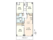 【東京都/大田区東糀谷】ファミール東糀谷 間取り図
