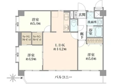 【東京都/大田区西蒲田】ライオンズガーデン西蒲田 間取り図