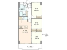 【東京都/大田区矢口】多摩川ハウス 間取り図