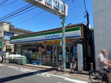 【東京都/大田区西蒲田】ガーデンホーム西蒲田 ファミリーマート西蒲田大城通り入口店（現地より約70m）