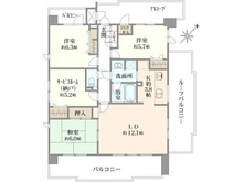 【東京都/大田区北糀谷】クレッセント蒲田東II 間取り図