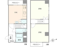 【東京都/大田区仲六郷】コートピア雑色 間取り図