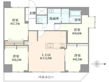 【東京都/大田区大森中】エンゼルハイム大森町第7 間取り図
