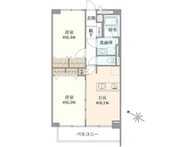 【東京都/大田区田園調布南】中銀田園調布マンシオン 間取り図