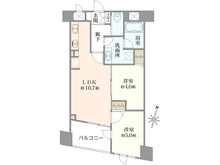【東京都/大田区多摩川】グランベルミューネス多摩川 間取り図