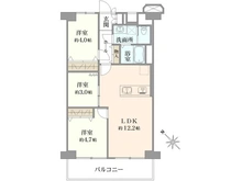 【東京都/大田区東六郷】メガロン東六郷 間取り図