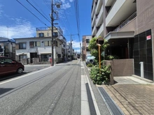 【東京都/大田区南六郷】ガーデンホーム多摩川クアルト 前面道路