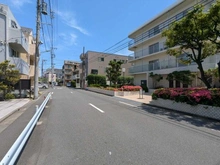 【東京都/大田区多摩川】多摩川ビューハイツ 前面道路