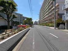 【東京都/大田区多摩川】多摩川ビューハイツ 前面道路