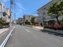 【東京都/大田区多摩川】多摩川ビューハイツ 前面道路