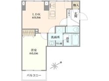 【東京都/大田区中馬込】ジュネス第2馬込 間取り図