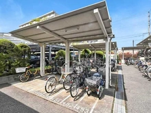 【東京都/大田区仲六郷】パークハイツ多摩川 駐輪場