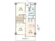 【東京都/大田区大森本町】ハイツ福久良 間取り図