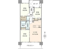 【東京都/大田区羽田】クレッセント東京リプライム 間取り図