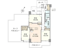 【東京都/大田区羽田】クレッセント大鳥居 間取り図