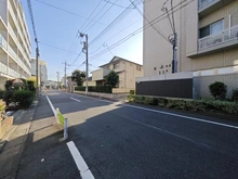 【東京都/大田区多摩川】アイディーコート多摩川グランコンフォール 前面道路