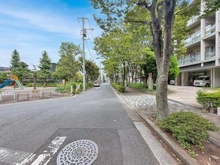 【東京都/大田区下丸子】パークハウス多摩川南五番館 前面道路
