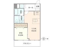 【東京都/大田区蒲田】蒲田グリーンハイツ 間取り図