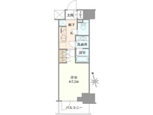 【東京都/大田区蒲田】デュオステージ蒲田 間取り図