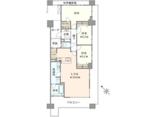 【東京都/大田区下丸子】シエルズガーデンソレイユコート 間取り図