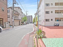 【東京都/大田区蒲田】蒲田フラワーマンションA棟 前面道路