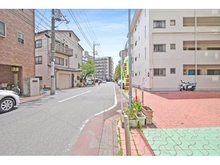 【東京都/大田区蒲田】蒲田フラワーマンションA棟 前面道路