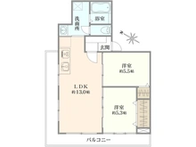 【東京都/大田区仲六郷】雑色中央ビル 間取り図