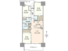 【東京都/大田区西六郷】プラウドシティ大田六郷 フォレスト街区棟 間取り図
