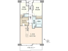 【東京都/大田区西六郷】多摩川パークスクエア 間取り図
