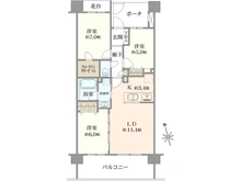 【東京都/大田区羽田】クレッセント東京リプライム 間取り図