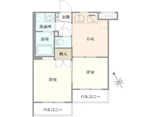 【東京都/大田区仲池上】シティオ馬込公園 間取り図