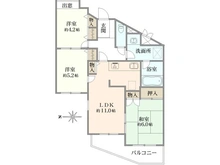 【東京都/墨田区立花】エス・バイ・エルマンション亀戸 間取り図