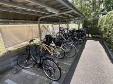 【東京都/葛飾区東立石】東急ドエル・アルス平和橋 駐輪場