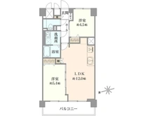【東京都/江戸川区本一色】日商岩井新小岩マンション 間取り図